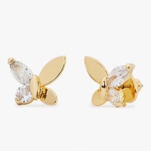 Kate Spade social butterfly huggies
